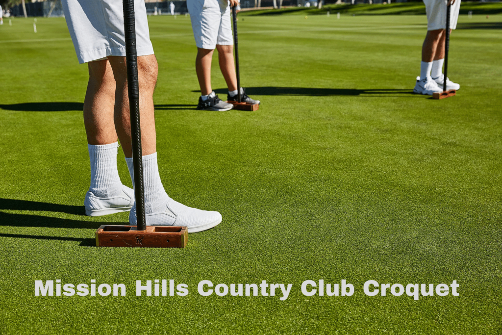 Mission Hills Country Club Croquet